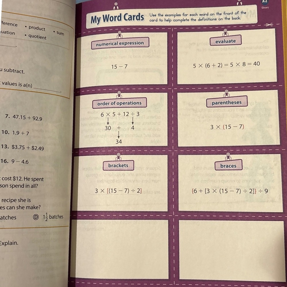 enVisionmath2.0 Grade 5 Volume 2 Common‎ Core Edition Pearson Math Text Book - Picture 13 of 16